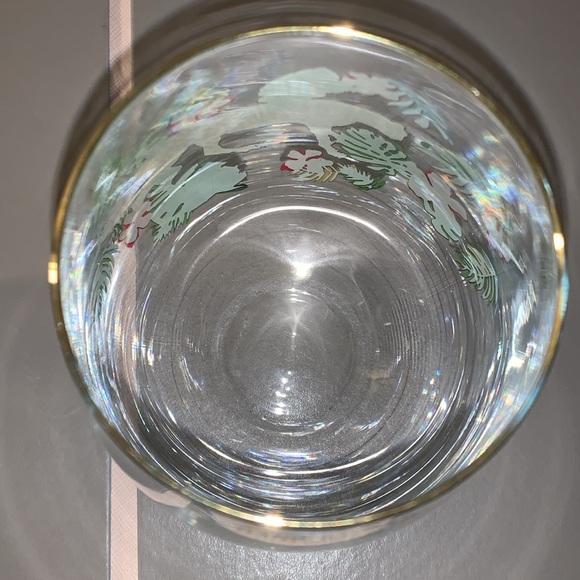 🎅 2 Hand Painted Set Tiger in Jungle Stemless Wine Glasses NEW - Picture 15 of 15